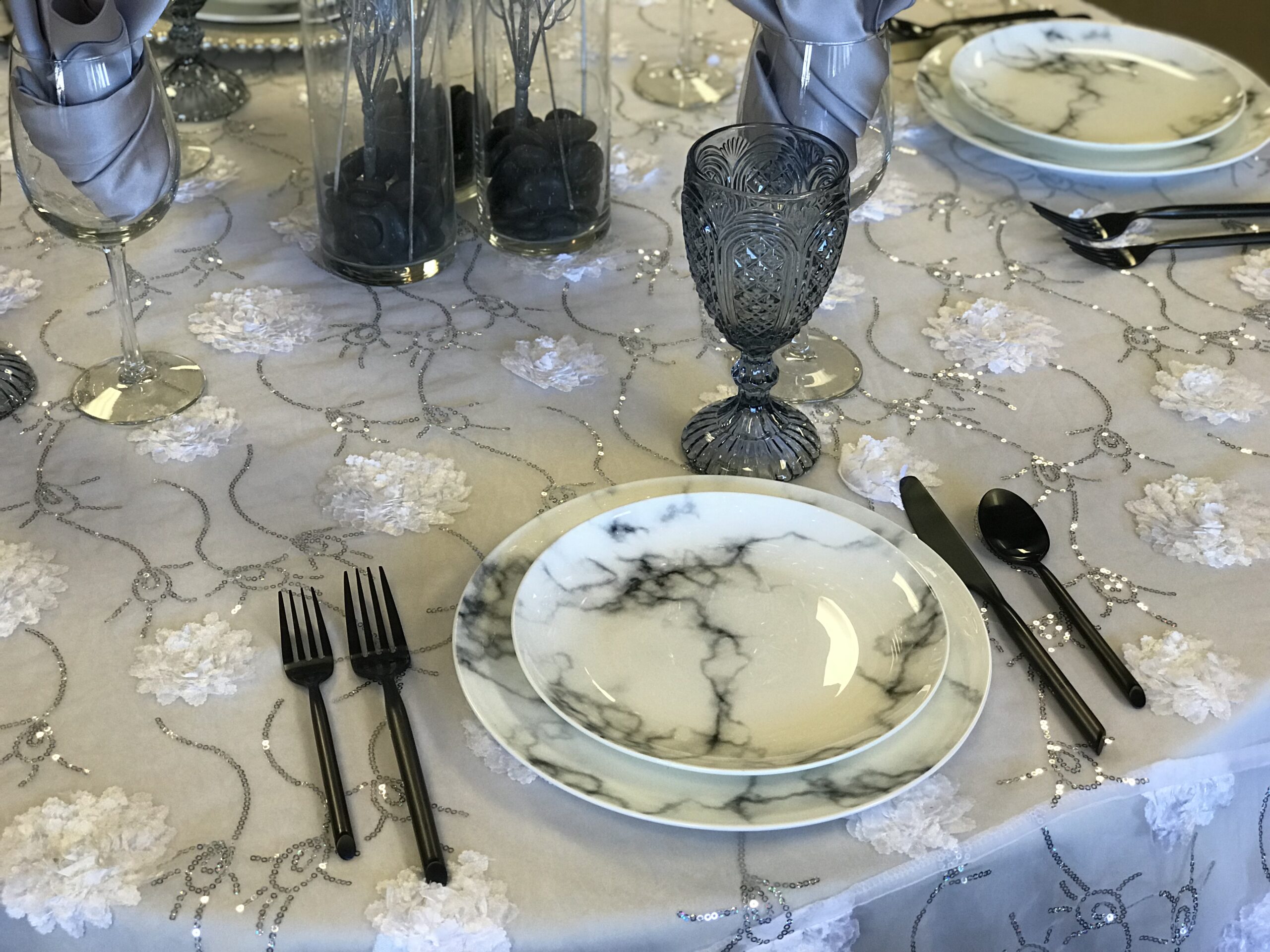 marbled bella plates