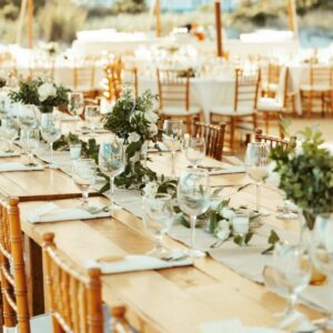 Farmhouse Tables, Cape May Wedding