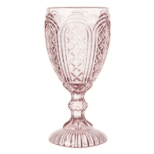 Blush Pink Goblet Rental for Weddings & Events