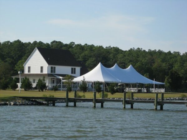 Eastern Shore Maryland Wedding Tent