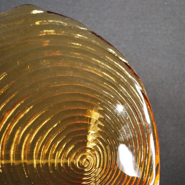 Amber Triangle Glass Plate Rental