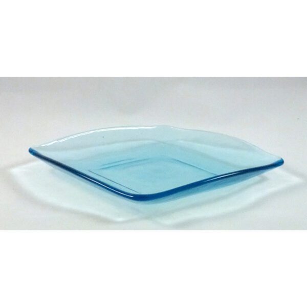 Aqua Glass Plate Rental