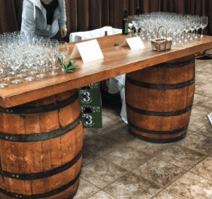 Wine Barrel Bar Rental