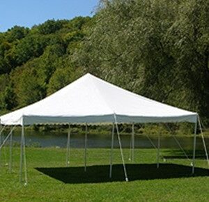 20x20 customer set up tent