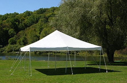 20x20 customer set up tent