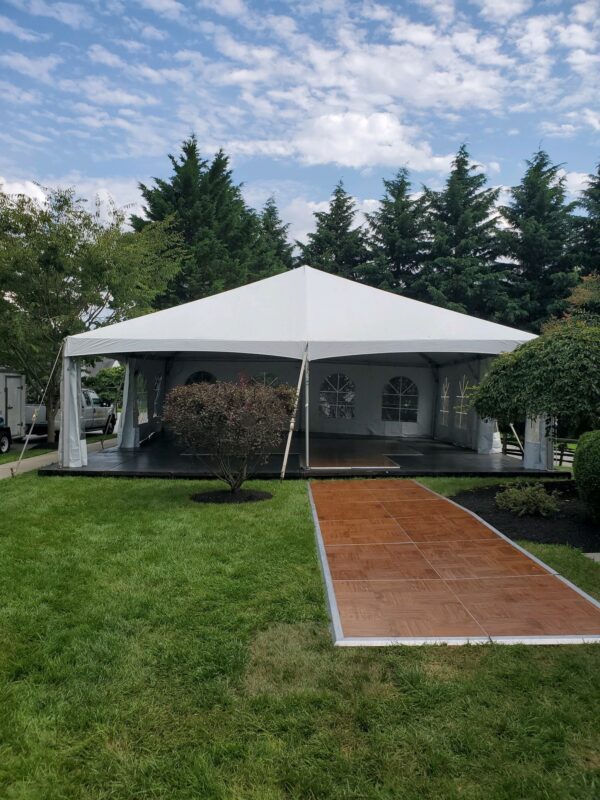 30' by 30' Frame Tent Rental