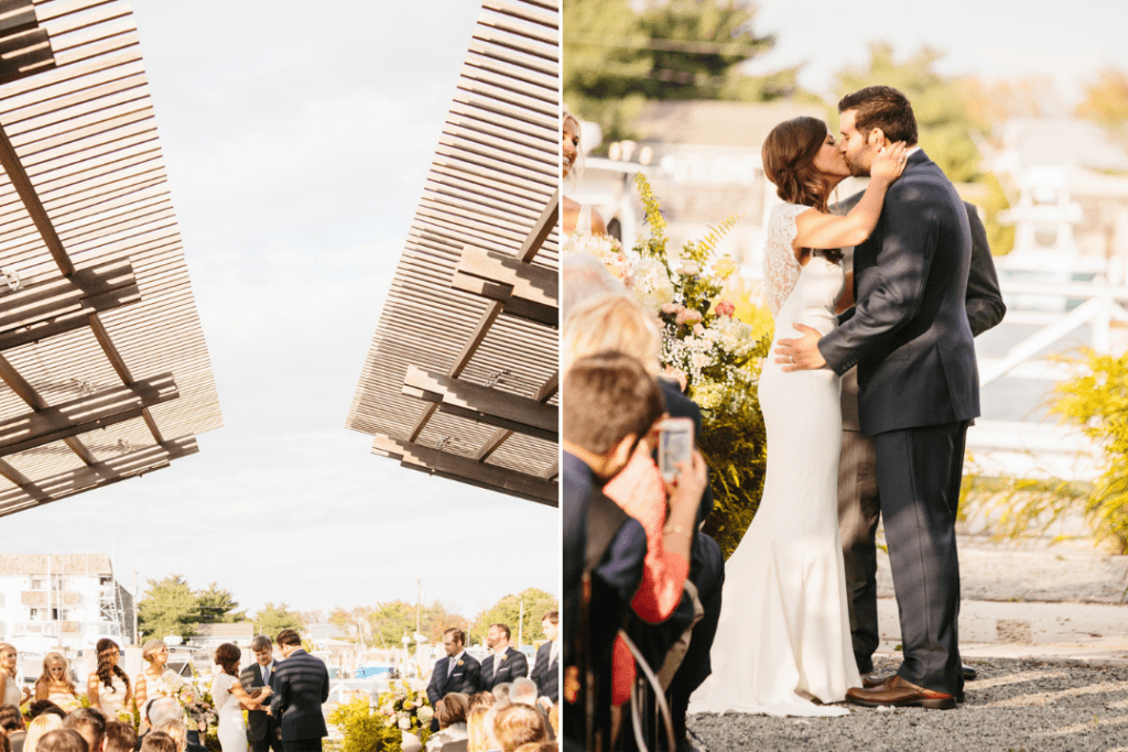 Canal Front Park Wedding Ceremony