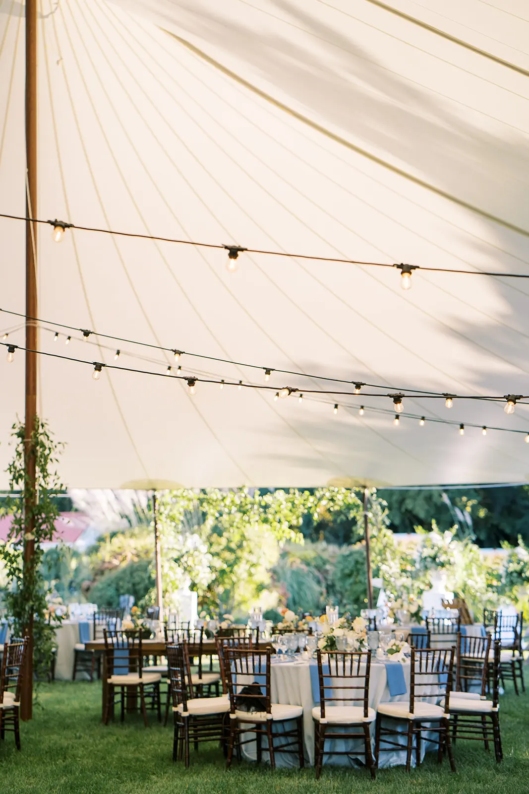 sailcloth wedding tent