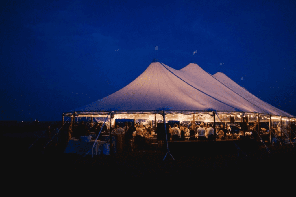 Delaware Sailcloth Tent Wedding by Collective Event Group