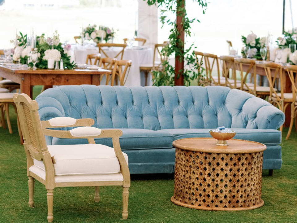 Seating Vignette at a Wedding by Collective Event Group