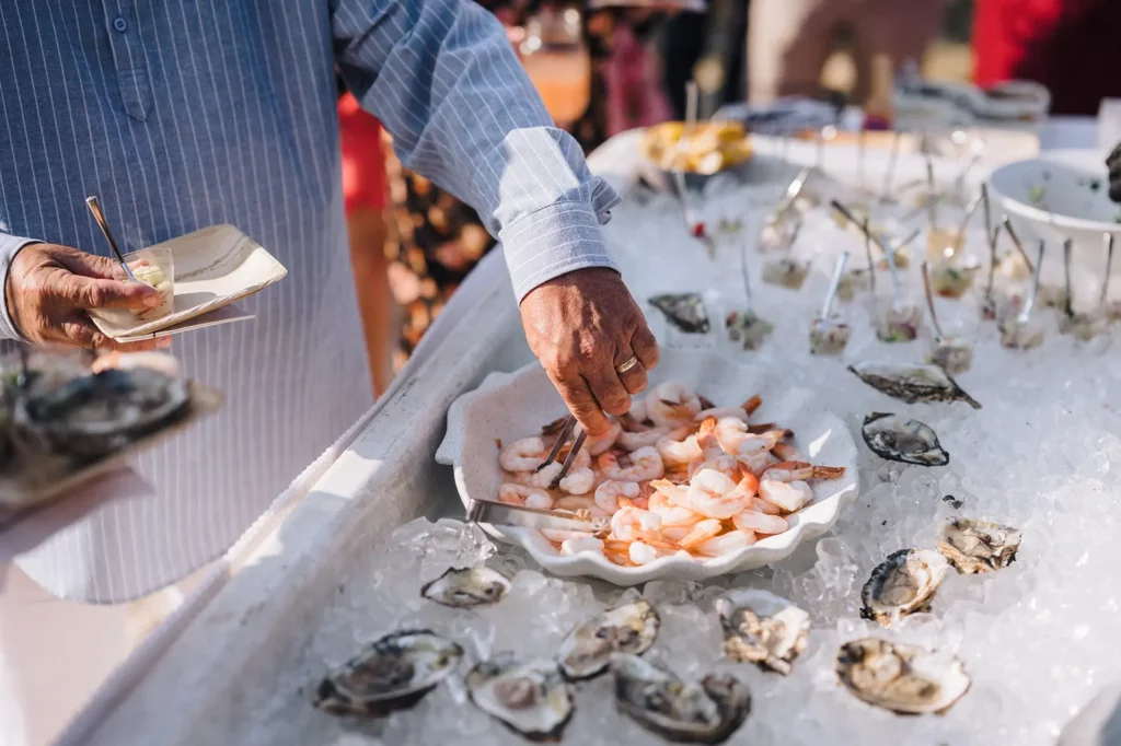 oyster bar Rehoboth beach wedding indian river life saving station