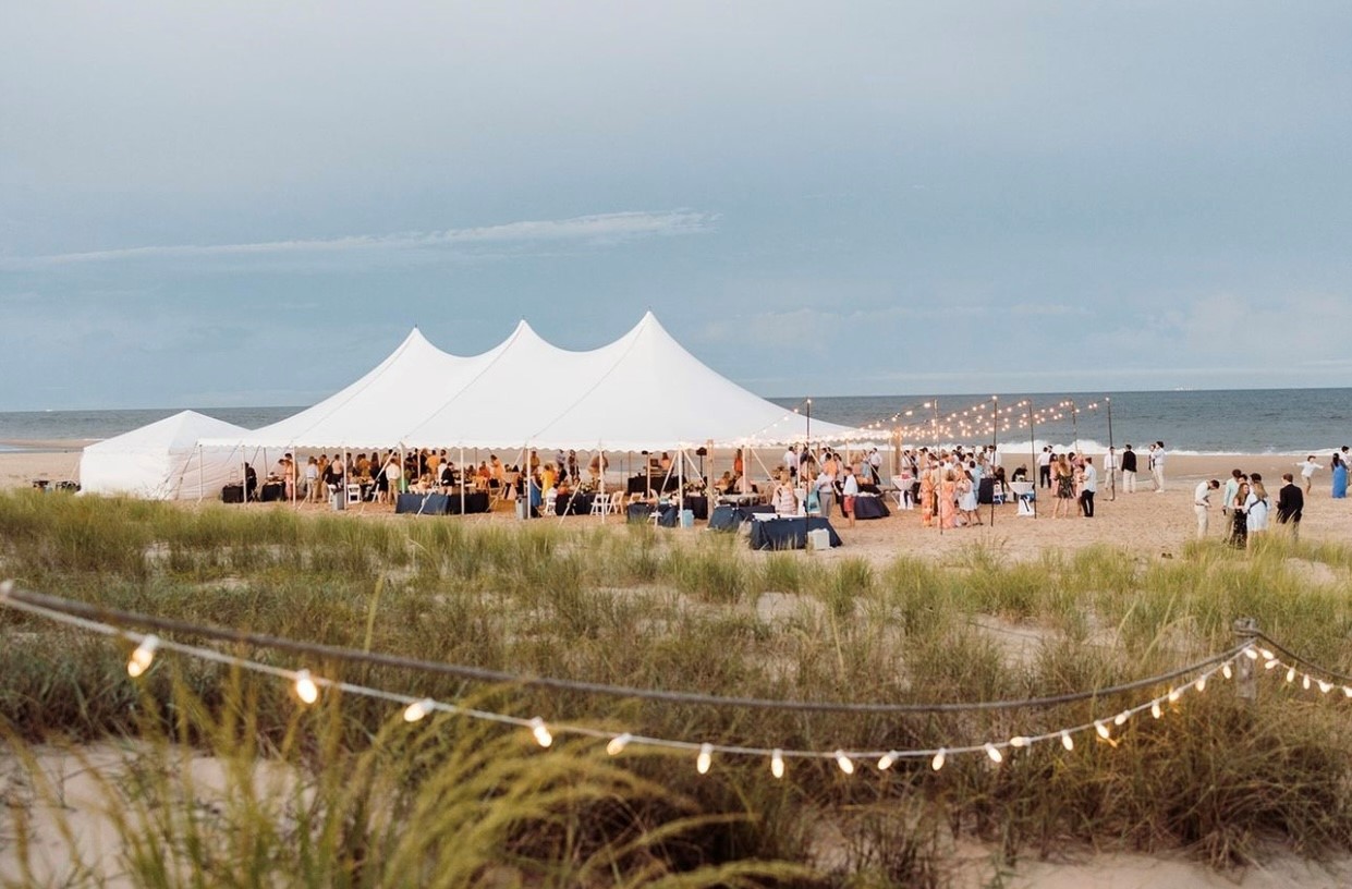 Tent Wedding Rehoboth Beach by Collective