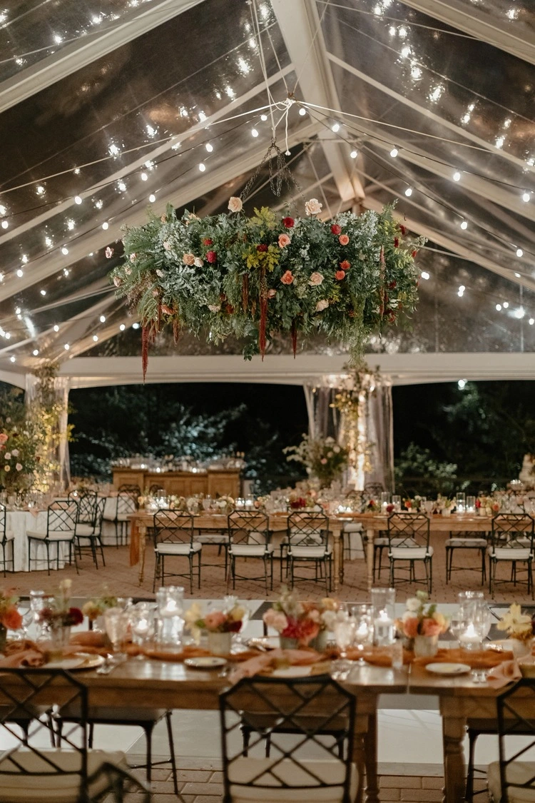 clear top wedding tent