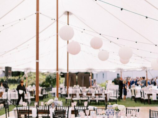 Airy Summer Tented Wedding in Cape May