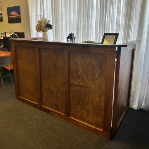 Dark Wood Stained Cape Henlopen Bar Rental