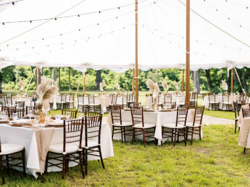 Tented Sailcloth Wedding