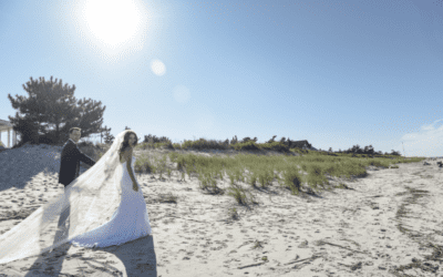 Backyard Delaware Beach Wedding