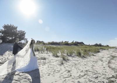 Backyard Delaware Beach Wedding