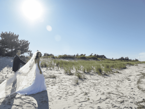 Backyard Delaware Beach Wedding