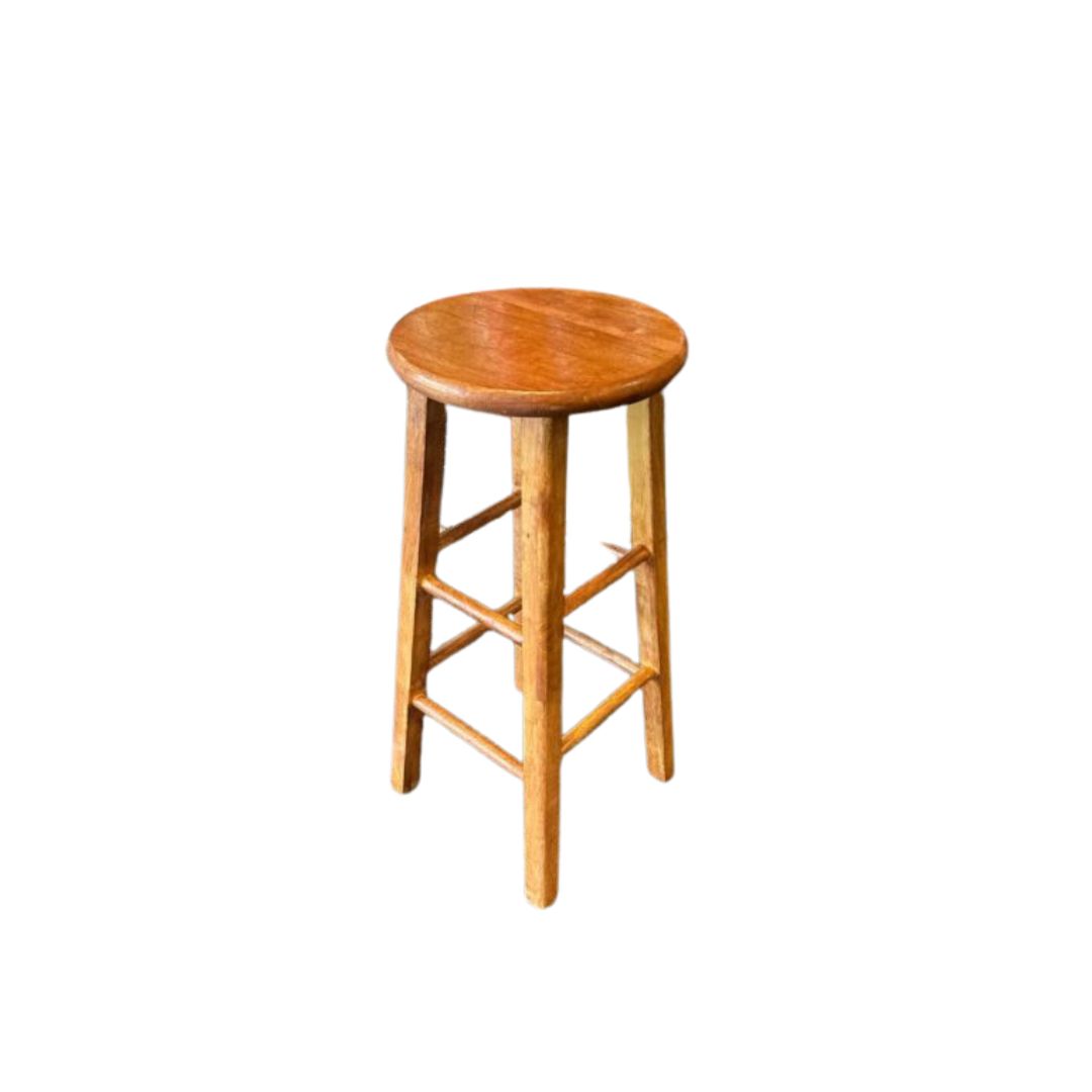 cherry wood bar stool