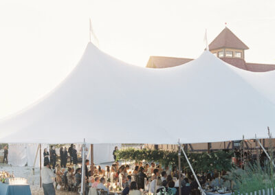 Beachfront Wedding at Indian River Life-Saving Station Museum