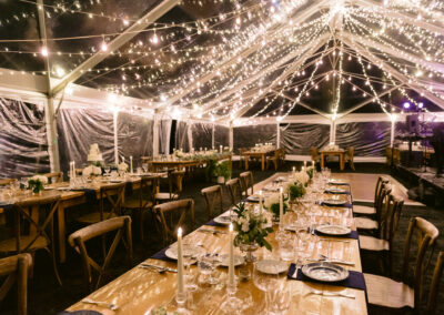 Evening Under the Stars Tented Wedding